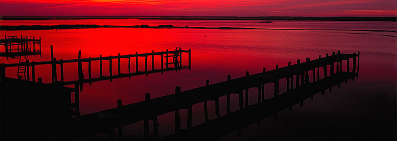 Chincoteague Bay Sunset, Eastern Shore, VA.