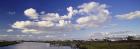 Tangier Island Canal and Clouds, VA